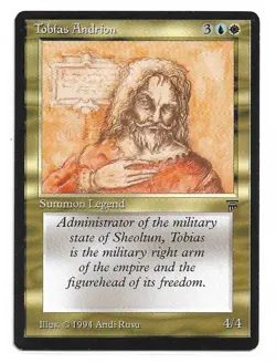Magic the Gathering ~ MTG ~ 1x Tobias Andrion ~ LEGENDS ~ M/NM - Image 1