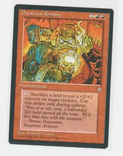 Magic the Gathering ~ MTG ~ 1x Dwarven Armory ~ ICE AGE ~ M/NM - Image 1