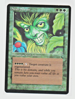 Magic the Gathering ~ MTG ~ 1x Niall Silvain ~ M/NM ~ THE DARK - Image 1