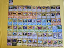 vintage japanese pokemon cards lot Of 67 Cards - Image 1