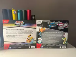 Pokemon TCG Black Bolt + Prismatic Evolutions Poster Collection Bundle - Image 2