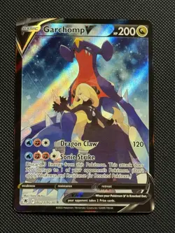 Garchomp V TG23/TG30 Swsh10: Pokemon Astral Radiance Trainer Gallery Rare NM - Image 1