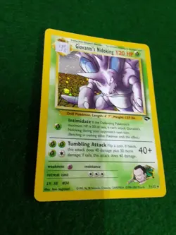 Giovanni's Nidoking Gym Challenge 7/132 Vintage WOTC Pokemon NM Condition - Image 2