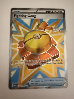 English Fighting Gong Full Art Secret rare - Mega Evolutions Pokemon - 168/132 - Image 1