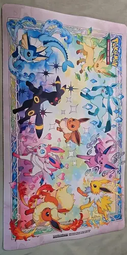 PLAYMAT From Pokemon Prismatic Evolutions Super Premium Collection - Image 1