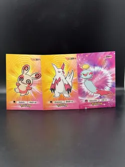 Spinda Zangoose Chimecho Database 3 Cracked Ice Holo Hoenn Pokemon - Image 1