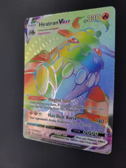 2022 Pokemon Heatran VMAX (Secret) 191/189 Swsh10: Astral Radiance Holo - Image 2