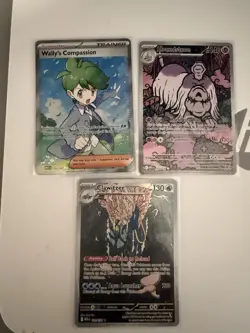 Pokemon Mega Evolution Lot Of (3) Houndstone 145/132 Clawitzer 141 & 176 Trainer - Image 1