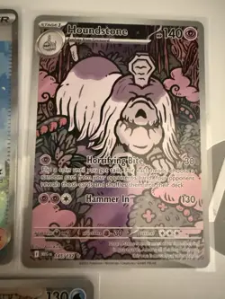 Pokemon Mega Evolution Lot Of (3) Houndstone 145/132 Clawitzer 141 & 176 Trainer - Image 3