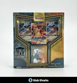 POKEMON TCG LEAGUE BATTLE DECK RESHIRAM & CHARIZARD-GX SEALED BOX TAG TEAM - Image 1
