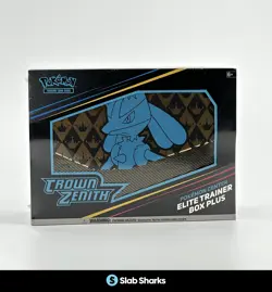 POKEMON CENTER TCG CROWN ZENITH ELITE TRAINER BOX PLUS SEALED BOX - Image 1