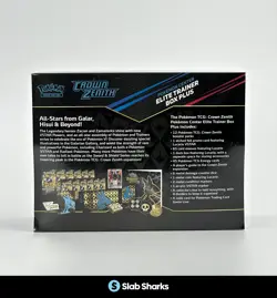 POKEMON CENTER TCG CROWN ZENITH ELITE TRAINER BOX PLUS SEALED BOX - Image 2