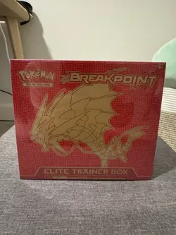 2016 POKEMON TCG XY BREAKPOINT ETB ELITE TRAINER BOX FACTORY SEALED - Image 1