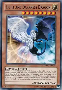 Light and Darkness Dragon [AP02-EN016] Common - Yugioh - Image 1