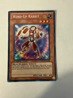 Yugioh Wind-Up Rabbit PHSW-EN083 Secret Rare MP 1st Edition - Image 1
