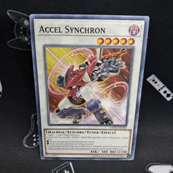 Accel Synchron LED6-EN028 Unlimited NM Near Mint Yu-Gi-Oh! Card - Image 1