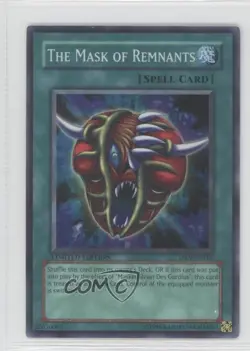 The Mask of Remnants (Special Edition) YuGiOh Tactical Evolution Limited Promo - Image 1