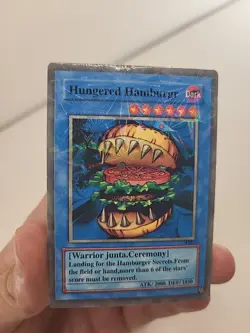 Yu-Gi-Oh! TCG Fake Card Poorly Translated Funny Holo - Hungry Burger - Image 3
