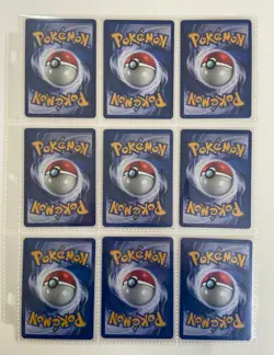 Pokemon Card Binder Collection - Vintage Card Lot | Brock Gym Heroes WOTC - Image 2