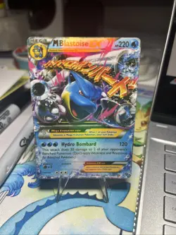 Pokemon TCG M Blastoise EX XY 30/146 Mega Holo Ultra Rare Card - Image 1