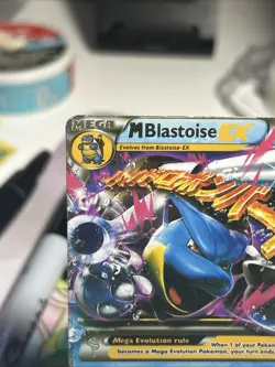 Pokemon TCG M Blastoise EX XY 30/146 Mega Holo Ultra Rare Card - Image 2