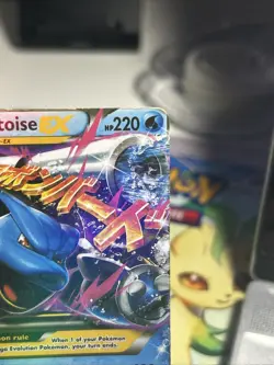 Pokemon TCG M Blastoise EX XY 30/146 Mega Holo Ultra Rare Card - Image 3