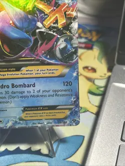 Pokemon TCG M Blastoise EX XY 30/146 Mega Holo Ultra Rare Card - Image 4