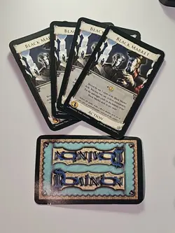 Dominion Replacement Cards - 5 "Black Market" Cards Rio Grande Games - Image 1