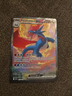 Salamence EX 187/159SV09: Journey Together Holo Card - Image 1