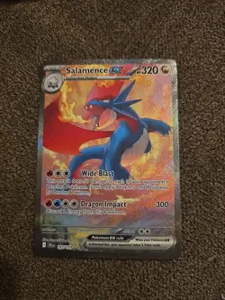 Salamence EX 187/159SV09: Journey Together Holo Card - Image 2