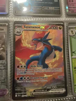 Salamence EX 187/159SV09: Journey Together Holo Card - Image 4