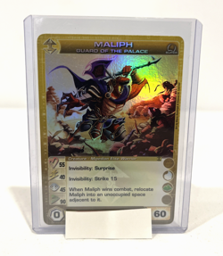 MALIPH GUARD OF THE PALACE FIRST EDITION SUPER RARE CARD 50/222 BTD CHAOTIC - Image 1