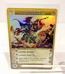 MALIPH GUARD OF THE PALACE FIRST EDITION SUPER RARE CARD 50/222 BTD CHAOTIC - Image 2