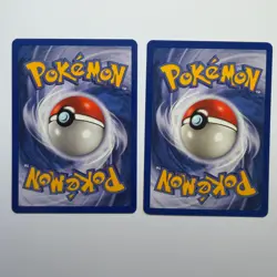 Pokemon TCG Clefairy Doll Trainer Base Set 70/102 WOTC Vintage 1999 2-Card Lot - Image 2