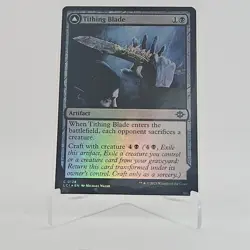 FOIL TITHING BLADE mtg NM Lost Caverns of Ixalan 1 Common - Image 1