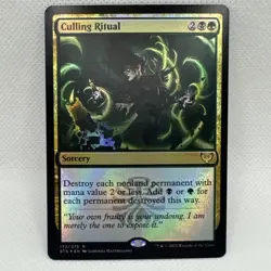 Culling Ritual Strixhaven: School of Mages Foil NM Never Played - Image 1
