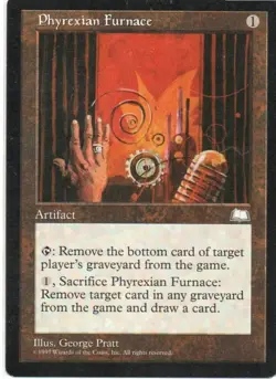 MTG: Weatherlight: Phyrexian Furnace: Lightly Played Condition - Image 1