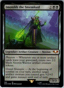 Imotekh the Stormlord - 169 - Universes Beyond: Warhammer 40,000 - Magic MTG - N - Image 1