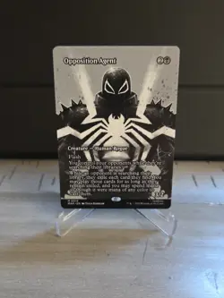 Opposition Agent Borderless Spider-Man Marvel Universe (MAR) MTG - Image 1