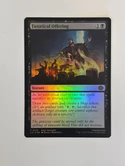 Fanatical Offering The Lost Caverns of Ixalan Foil Magic the Gathering MTG - Image 1