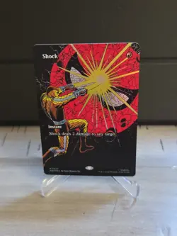 Shock - 0027 - M - Borderless - Foil - Marvel's Spider-Man - MTG - NM/M - Image 3
