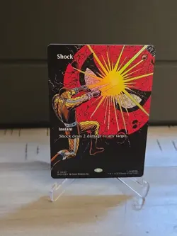 Shock - 0027 - M - Borderless - Foil - Marvel's Spider-Man - MTG - NM/M - Image 4