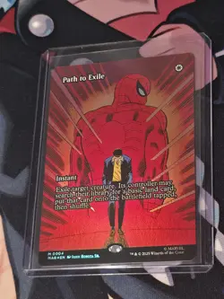 MTG Path to Exile Foil - Borderless, English Marvel Magic NM - Image 1