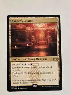 Xander's Lounge Streets of New Capenna R Magic the Gathering NM pack fresh - Image 1