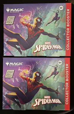 MTG x Marvel's Spider-Man Collector Booster x2 MTG Factory Sealed - Free Ship - Image 1
