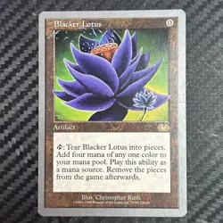 Blacker Lotus - Unglued - MTG - Magic the Gathering - Image 1