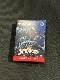 Venom Black Magic The Gathering Disney MTG Marvel Spider-Man Welcome Deck Sealed - Image 1