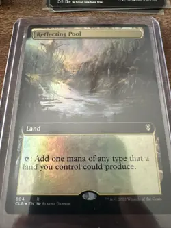 Reflecting Pool (Extended Art) Commander Legends: Battle for Baldur's Gate Foil - Image 1