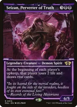 Seizan, Perverter of Truth Showcase Regular - Multiverse Legends MTG-NM - Image 1