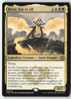 MTG - Betor, Kin to All M Tarkir: Dragonstorm 172 LP-NM - Image 1